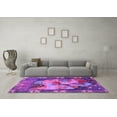 thumbnail image 3 of Ahgly Company Indoor Rectangle Persian Purple Traditional Area Rugs, 4' x 6', 3 of 4