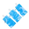 thumbnail image 1 of Foldable Water Bag, Portable Foldable Water Bottle Easy Storage Multifunction  For Outdoor Blue, 1 of 8