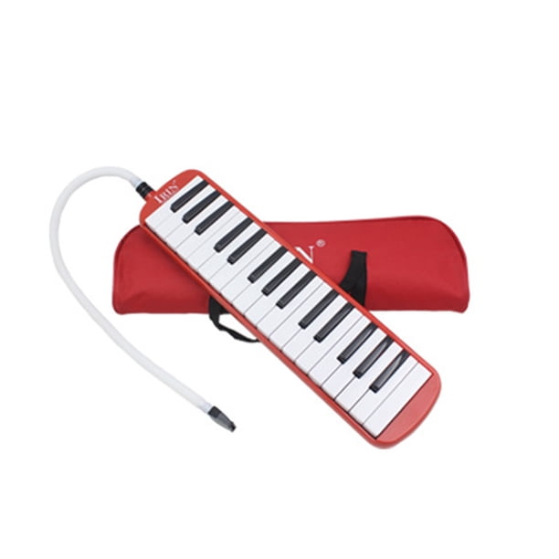 Melódica Instrumento educativo musical Toystoory 32/37 Teclas de piano con bolsa para adultos de estudiantes Rojo