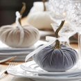 thumbnail image 4 of L Farfi Simulación Calabaza Suave Linda Almohada de Felpa Fiesta Escenas Decoración Varios Colores Muñeco de Peluche Halloween Navidad Decoración del Hogar Niños T, 4 of 5