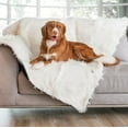 thumbnail image 4 of Paw PupProtector Waterproof Throw Blanket Polar White, 4 of 6