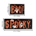 thumbnail image 3 of 1/2pcs  Kitchen Mat  Carpet  Halloween Theme Floor Mat  Thickened Ghost Pattern Kitchen Mat  Skidproof Blanket For Living Room Bedroom Coffee Table  Floor Sink Bathroom  Washable Door Mat, 3 of 7