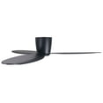thumbnail image 2 of Lucci Air Radar 52" Flush Mount DC Ceiling Fan with Remote, Black Low Profile Ceiling Fan, 2 of 4
