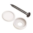 thumbnail image 3 of Xpanse 5902853 No.2 x 1.5 in. Square Screen Panel Fastener Kit, White - 12 Per Pack - Case of 12, 3 of 7