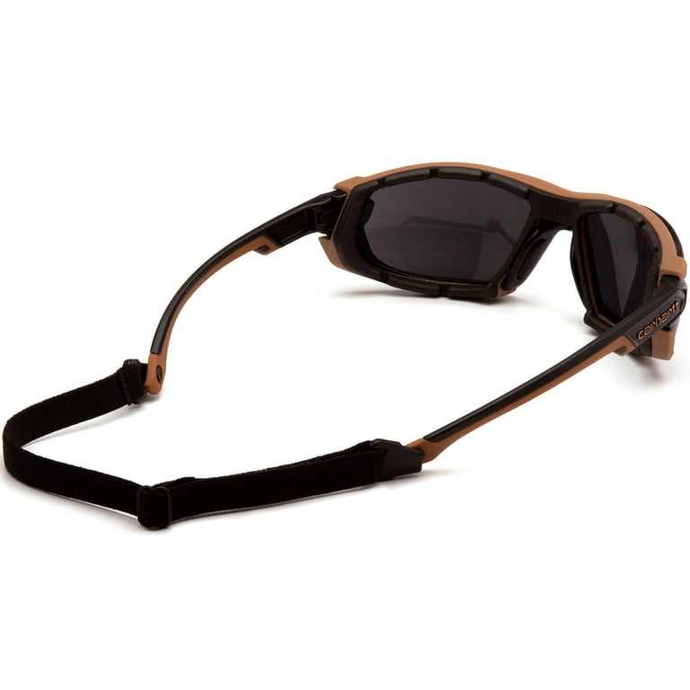 初売り初売り Tan & Black Toccoa Carhartt Frame Gray with Glasses Safety EyeProtection