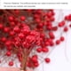 thumbnail image 2 of Bearachild 100 piezas de espuma artificial rojo vivo bayas de acebo guirnalda para el hogar decoración navideña ramo fruta baya Type3 NO3, 2 of 6