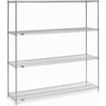 thumbnail image 2 of Nexel Wire Shelving, Poly-Z-Brite, 72"W X 18"D X 86"H, 2 of 4