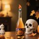 thumbnail image 2 of Tapón Para Botellas De Vino De Halloween De Metal Y Resina Con Diseño De Calabazas Con Sombrero Para Decorar Botellas En Halloween Tapón Para Botellas De Vino Con Calabazas De Halloween, 2 of 4