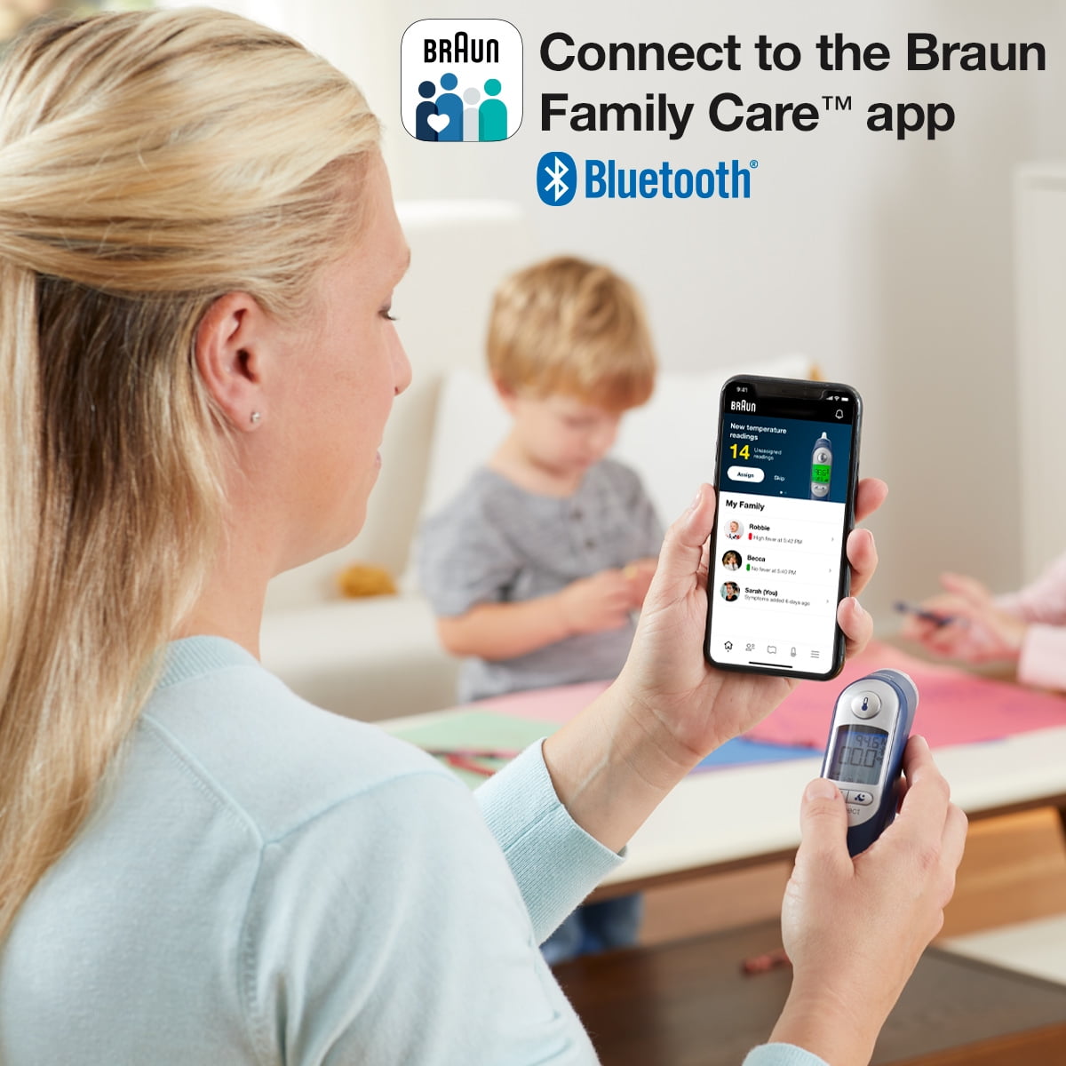 Braun ThermoScan 7+ Connect Ear Thermometer, IRT6575US