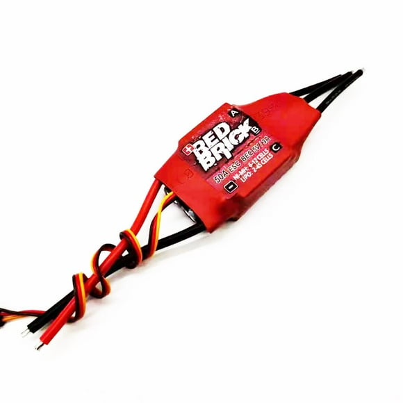 Red Brick 50a/70a/80a/100a/125a/200a Brushless Esc Electronic Speed Controller 5v/3a 5v/5a Bec For Fpv Multicopter