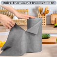 thumbnail image 2 of 45 Pack Microfiber Cleaning Cloth Roll, 10" x 10" Tear Away Reusable Towels Washable Rags Super Absorbent Microfiber Towels for Car Drying Dishes Kitchen Cleaning, 2 of 7