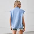 thumbnail image 2 of Miss Sparkling Denim Jacket Vest, 2 of 4