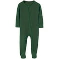 thumbnail image 2 of WIBACKER Unisex Baby Bamboo Footies Pajamas, Buttery Soft Sleep 'N Play PJs, 2-Way Zipper Closure, 0-18 Months, 2 of 8