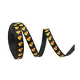 thumbnail image 2 of Halloween Ribbon | 9 Meter Roll of Polyester Decorative Ribbon for Party Decorations, Gift Wrapping, and DIY Crafts | Skull and Candy Corn Pattern | Halloween Party Supplies and Home Decor, 2 of 6