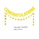 thumbnail image 2 of unbranded 1Jgo Banner De Graduación Dorado Decorativo Para Fiesta Con Y Adornos Colgantes, 2 of 8