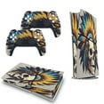 thumbnail image 5 of Indian Devil Skull PS5/PS5 Pro/PS5 Slim Digital Disc Skin Sticker For Console And Controller Skins, 5 of 7