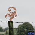 thumbnail image 4 of Handmadetneonsign Scorpion Metal Rusty Tree Stake, Animal Garden Tree Stake, Metal Tree Stake Decor 046034, 4 of 5