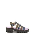 thumbnail image 2 of Justice Girls Studded Jelly Fisherman Sandals, Sizes 13-5, 2 of 5