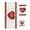 Red, variant on Valentine's Day Bath Towels for Bathroom Set,Luxury Microfiber Towels Gifts for Women,Beach Kitchen Hand Hair Face Towel and Dish Washcloth,Red Love Heart Roses Romantic Wooden Towels+Set