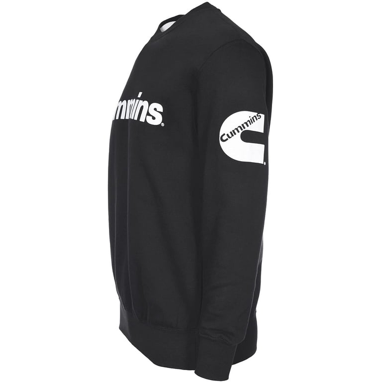 JH Design Group Men s Cummins Logo Pullover Crewneck Sweatshirt