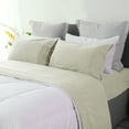 thumbnail image 2 of Marquess 4 Piece Microfiber Beige Full Sheet Set, Deep Pocket Bed Sheets, 2 of 7
