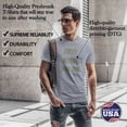 thumbnail image 5 of Greenyef Graphics I Paused My Game to Be Here Gamer Gift Funny Tee Men's T-Shirt Style-13 (Gray & Military Green, Medium), 5 of 6