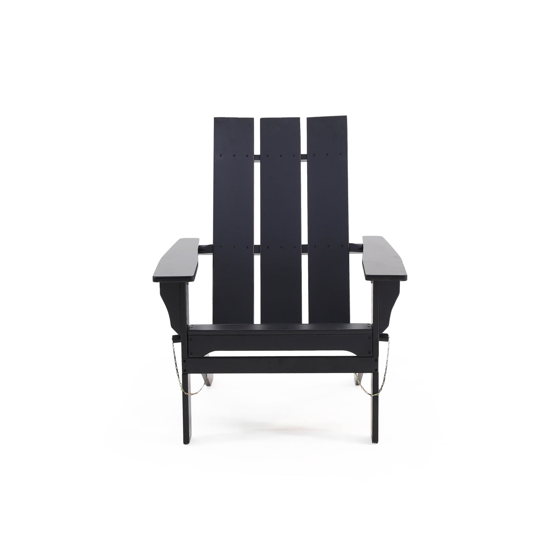 Zuma Folding Acacia Wood Adirondack Chair for Outdoor Patio Deck Poolside Relaxation with Rustic Design and Weather-Resistant Finish