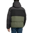 thumbnail image 3 of EA7 Train Athletic Colour Block Jacket, Green, 3 of 7