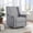 Gray, variant on Suite Bebe Pronto Wingback Electric Power – Modern Nursery or Living Room Recliner, Gray