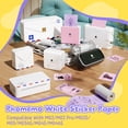 thumbnail image 3 of Papel térmico Phomemo Purple Autoadhesivo para impresora M02, 3 of 7