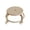 Beige, variant on Ohmyroo Swivel Wheel Low Stool 10 Inch Multicolor Plastic Rolling Seat Suiting Home Convenience