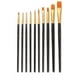 thumbnail image 3 of Juego de pinceles para pintura acrílica, 10 pinceles de acuarela de nailon para pintar, ideal para pintar al óleo, acuarela y artistas profesionales (negro)., 3 of 3