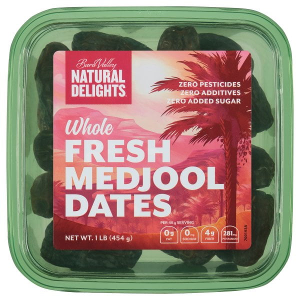 Datepac Bard Valley Natural Delights Dates, 1 lb