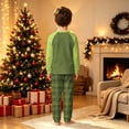 thumbnail image 5 of Family Matching Christmas Pajama Set, Christmas Tree Print Tops and Plaid Pants Soft Sleepwear Holiday Pjs Loungewear,2Y, 5 of 5