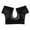 Black, variant on Women'S Solid Breathable Mesh Underarm Sweat Proof Breathable Super Sweat Absorbent Pad Sweat Proof V Neck Vest