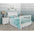 thumbnail image 4 of Evolur Signature Cape May 5-in-1 Full Panel Convertible Crib, Weathered White, 4 of 20