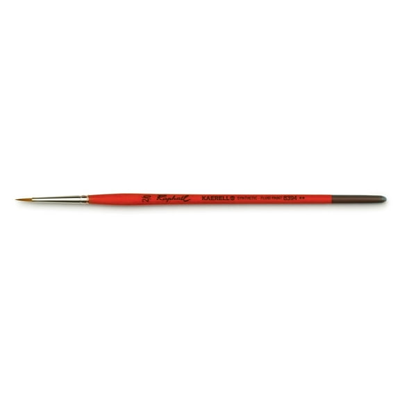 Raphael Kaerell Synthetic Short Handle Watercolor Brush, Round, 00