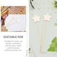 thumbnail image 6 of 10Pcs Children Fairy Wands DIY Fairy Wands Star Shape Fairy Sticks Unpainted Fairy Wands, 6 of 6