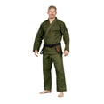 thumbnail image 2 of Fuji All Around Brazilian Jiu Jitsu BJJ Gi - Military Green (A3H), 2 of 12
