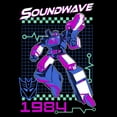 thumbnail image 2 of Men's Transformers Soundwave Retro  Graphic T-Shirt, 2 of 4