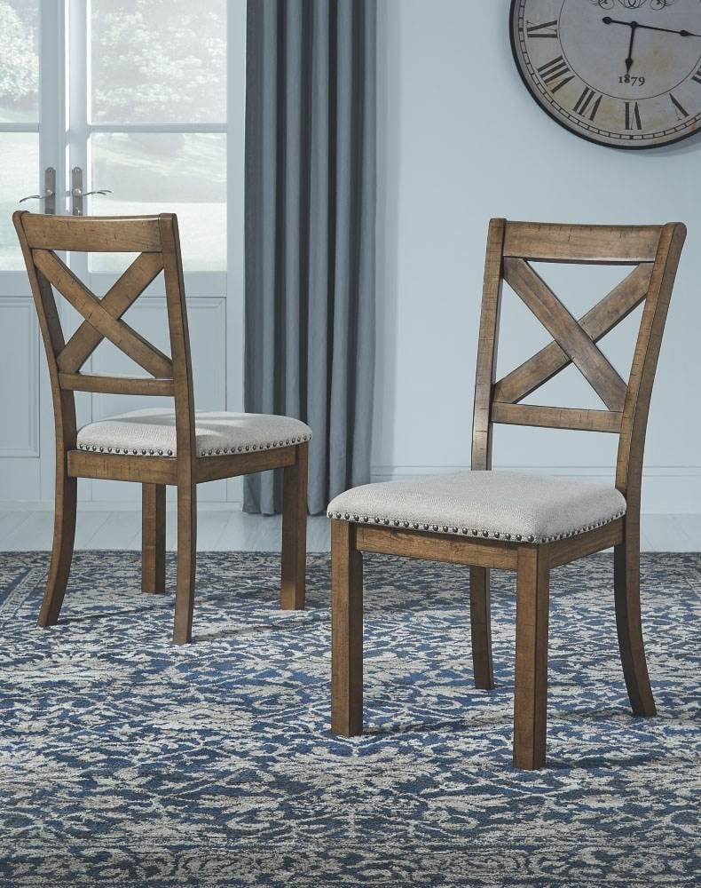 ashley chaise lounge chairs indoors on Signature Design By Ashley Moriville Dining Side Chair Set Of 2 Beige Walmart Com Walmart Com