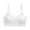 White, variant on Women's Y Back Sports Bra Thin Spaghetti Strap Yoga Top, Padded Low Impact Workout Lingerie, Wireless Seamless Running Vest, Breathable Beautiful Back Bralette, Soft Comfort Gym Crop Top