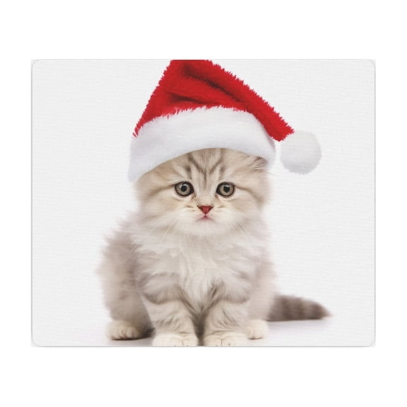 DistinctInk Mouse Pad - 1/4" Foam Rubber - Selkirk Rex Kitten