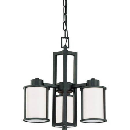- Chandeliers 3 Light With Aged Bronze Finish Medium Base Bulb Type 18 inch 180 Watts