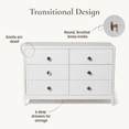 thumbnail image 5 of Little Seeds Briar 6-Drawer Dresser , Bottle Green, 5 of 8