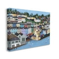 thumbnail image 3 of Stupell Industries Seaside City Neighborhood Streets Graphic Art Gallery Wrapped Canvas Print Wall Art, Design by Carla Daly, 3 of 7
