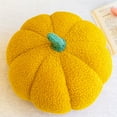 thumbnail image 2 of Chair Cushion Pumpkin Pillow Halloween Toy Cushion Knitted Wool Style Pumpkin Living Room Sofa Cushion on Clearance, 2 of 3