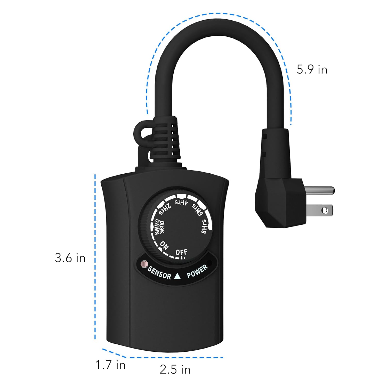 HBN Outdoor Light Timer with Photocell photo 3