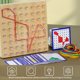 thumbnail image 4 of Bearachild Wood Geoboard Manipulative Geo Board Graphical Block Puzzles Bands Nail Latex Educational Toys Teaser Plate Brain Type2, 4 of 6