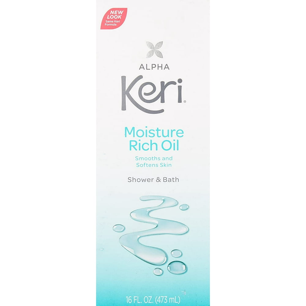 Alpha Keri Moisture Rich Oil for Shower & Bath, 16 fl oz